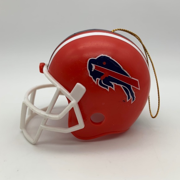 NFL Buffalo Bills Football Miniature Small Helmet Plastic Ornament Decor - Picture 1 of 12